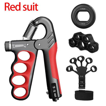 5-100Kg Grip Strength Gym Wrist Expander Hand Strengthener Adjustable Muscle Recovery Fitness Hand Strength Exercise