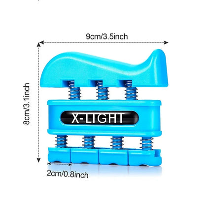 Two Hand Grip Finger Trainer Two Way Hand Strengthener Finger Rehabilitation Segmental Hand Grip Training Tool