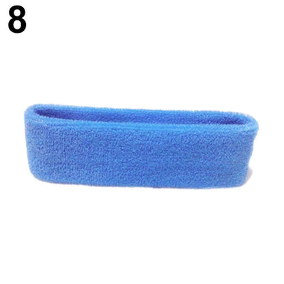 Quick Dry Sweatband Sports Yoga Fitness Stretch Sweat Hair Band Gym Sport Safety Headband Headwear