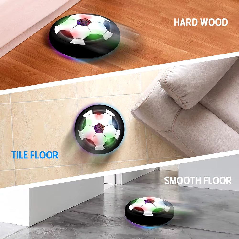 Hover Soccer Ball Toys for Children Electric Floating Football with LED Light Music Soccer Ball Outdoor Game Sport Toys for Kids