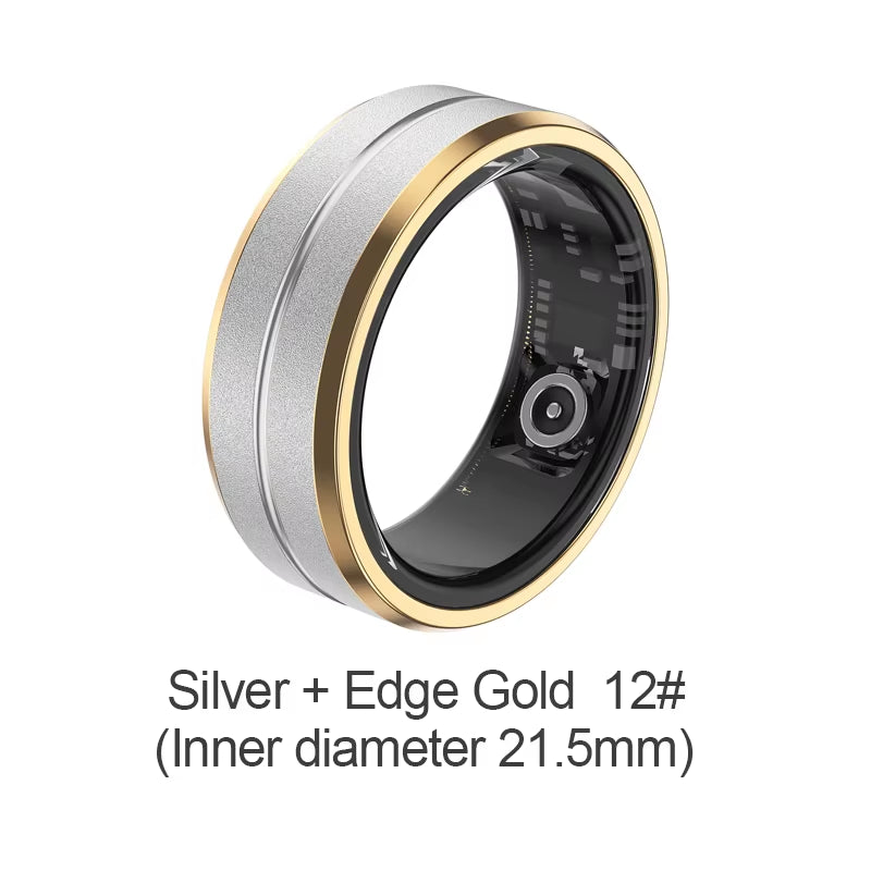 Smart Ring Health Tracker Monitor Heart Rate Monitor Sleep Monitori Step Counting Long Battery Life Multi Sports Modes